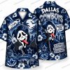 Dallas Cowboys Snoopy Cowboy Happy Halloween Hawaiian Shirt