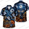 Dallas Cowboys Boo Ghost Stadium Halloween Hawaiian Shirt