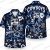 Dallas Cowboys Snoopy Mummy Happy Halloween Hawaiian Shirt Dallas Cowboys Snoopy Mummy Happy Halloween Hawaiian Shirt