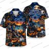 Dallas Cowboys Sugar Skull Repeat Halloween Hawaiian Shirt Dallas Cowboys Sugar Skull Repeat Halloween Hawaiian Shirt