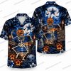 Dallas Cowboys Ghostface Scream Halloween Hawaiian Shirt Dallas Cowboys Ghostface Scream Halloween Hawaiian Shirt