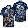 Dallas Cowboys Reaper Pumpkin Night Halloween Hawaiian Shirt Dallas Cowboys Reaper Pumpkin Night Halloween Hawaiian Shirt