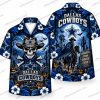 Dallas Cowboys Undead Player Graveyard Halloween Hawaiian Shirt