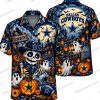 Dallas Cowboys Moonlit Haunted Stadium Halloween Hawaiian Shirt Dallas Cowboys Moonlit Haunted Stadium Halloween Hawaiian Shirt