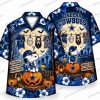 Dallas Cowboys Moonlit Pumpkin Graveyard Stadium Halloween Hawaiian Shirt Dallas Cowboys Moonlit Pumpkin Graveyard Stadium Halloween Hawaiian Shirt