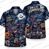Dallas Cowboys Ghostface Wazzup Halloween Hawaiian Shirt Dallas Cowboys Ghostface Wazzup Halloween Hawaiian Shirt