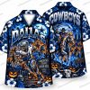 Dallas Cowboys Boo Ghost Graveyard Halloween Hawaiian Shirt Dallas Cowboys Boo Ghost Graveyard Halloween Hawaiian Shirt