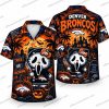 Denver Broncos Black Cat WHAT Halloween Hawaiian Shirt Denver Broncos Black Cat WHAT Halloween Hawaiian Shirt