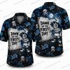 Detroit Lions White Skeleton Mascot Halloween Hawaiian Shirt Detroit Lions White Skeleton Mascot Halloween Hawaiian Shirt