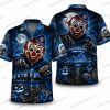 Detroit Lions Snoopy Frankenstein Halloween Hawaiian Shirt