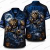 Detroit Lions Ghost graveyard Halloween Hawaiian Shirt Detroit Lions Ghost graveyard Halloween Hawaiian Shirt
