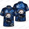 Detroit Lions Grim Reaper football Halloween Hawaiian Shirt