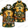 Green Bay Packers Boxy Monster Halloween Hawaiian Shirt