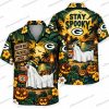 Green Bay Packers Halloween Icon Repeat Hawaiian Shirt