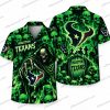 Houston Texans Ghostface Chainsaw Halloween Hawaiian Shirt Houston Texans Ghostface Chainsaw Halloween Hawaiian Shirt