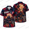Houston Texans Ghost Graveyard Society Halloween Hawaiian Shirt