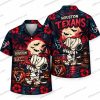 Houston Texans Grim Reaper Shushing Halloween Hawaiian Shirt Houston Texans Grim Reaper Shushing Halloween Hawaiian Shirt