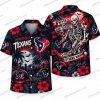 Houston Texans Ghost Graveyard Society Halloween Hawaiian Shirt