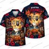 Cleveland Browns Ghostface Hello Kitty Mashup Halloween Hawaiian Shirt Cleveland Browns Ghostface Hello Kitty Mashup Halloween Hawaiian Shirt