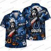 Indianapolis Colts Black Cat What Halloween Hawaiian Shirt