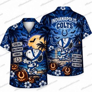 Indianapolis Colts Mummy Football Night Halloween Hawaiian Shirt