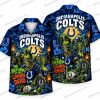 Indianapolis Colts Ghostface Hello Kitty Mashup Halloween Hawaiian Shirt