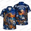 Indianapolis Colts Grim Reaper Glowing Horseshoe Halloween Hawaiian Shirt