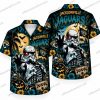 Jacksonville Jaguars Grim Reaper Haunted Stadium Halloween Hawaiian Shirt Jacksonville Jaguars Grim Reaper Haunted Stadium Halloween Hawaiian Shirt
