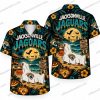 Jacksonville Jaguars Hello Kitty Ghostface Mashup Halloween Hawaiian Shirt Jacksonville Jaguars Hello Kitty Ghostface Mashup Halloween Hawaiian Shirt