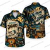Jacksonville Jaguars Snoopy Pumpkin Patch Halloween Hawaiian Shirt Jacksonville Jaguars Snoopy Pumpkin Patch Halloween Hawaiian Shirt