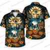 Tennessee Titans Slasher Ensemble Summerween Halloween Hawaiian Shirt