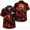 Kansas City Chiefs Jack-o-Lantern Repeat Halloween Hawaiian Shirt Kansas City Chiefs Jack-o-Lantern Repeat Halloween Hawaiian Shirt