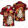 Kansas City Chiefs Hockey Mask Halloween Hawaiian Shirt