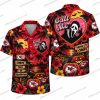 Kansas City Chiefs Ghostface Football Halloween Hawaiian Shirt