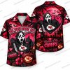 Kansas City Chiefs Dark Pumpkin Character Repeat Halloween Hawaiian Shirt
