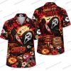 Kansas City Chiefs Happy Floral Halloween Hawaiian Shirt Kansas City Chiefs Happy Floral Halloween Hawaiian Shirt