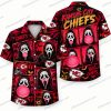 Kansas City Chiefs Spooky Beach Club Halloween Hawaiian Shirt