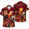 Kansas City Chiefs Ghostface Moonlit Stadium Halloween Hawaiian Shirt
