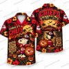 Kansas City Chiefs Hooded Skeleton Stadium Halloween Hawaiian Shirt