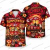 Kansas City Chiefs Happy Characters Halloween Hawaiian Shirt Kansas City Chiefs Happy Characters Halloween Hawaiian Shirt
