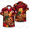 Kansas City Chiefs Ghostface Portrait Stadium Halloween Hawaiian Shirt Kansas City Chiefs Ghostface Portrait Stadium Halloween Hawaiian Shirt