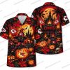 Kansas City Chiefs Ghostface Pink Scare Halloween Hawaiian Shirt