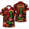 Kansas City Chiefs Skeleton Trick-or-Treat Halloween Hawaiian Shirt