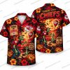 Kansas City Chiefs Dark Red Repeat Halloween Hawaiian Shirt Kansas City Chiefs Dark Red Repeat Halloween Hawaiian Shirt