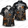 Las Vegas Raiders Jack-o’-Lantern Stack Halloween Hawaiian Shirt