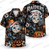 Las Vegas Raiders Happy Summerween Halloween Hawaiian Shirt Las Vegas Raiders Happy Summerween Halloween Hawaiian Shirt