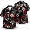 Las Vegas Raiders Skeleton Halloween Halloween Hawaiian Shirt Las Vegas Raiders Skeleton Halloween Halloween Hawaiian Shirt