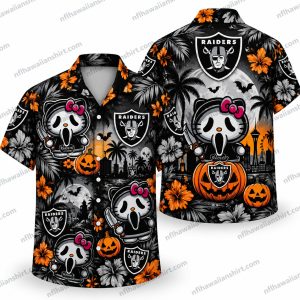 Las Vegas Raiders Minnie Mouse Halloween Halloween Hawaiian Shirt