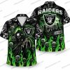 Las Vegas Raiders White Ghost Pumpkin Night Halloween Hawaiian Shirt Las Vegas Raiders White Ghost Pumpkin Night Halloween Hawaiian Shirt
