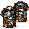 Las Vegas Raiders Haunted Moon Landscape Halloween Hawaiian Shirt Las Vegas Raiders Haunted Moon Landscape Halloween Hawaiian Shirt